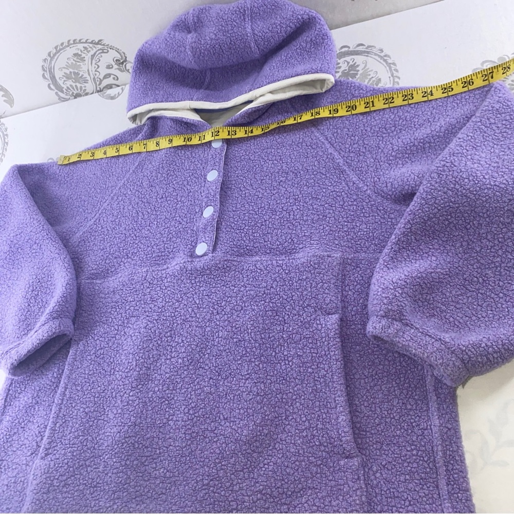 Outdoor Voices Hoodie size S Purple
MegaFleece SnapUp lilac pullover - Picture 6 of 8